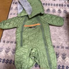 ベビー服　ベビー用ダウン　ロンパース　冬服　ベビージャンバー